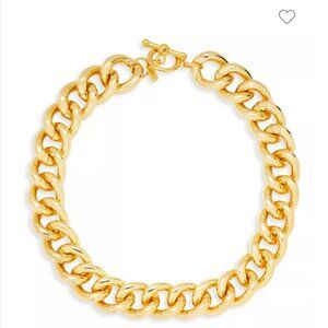 Kenneth Jay Lane Chunky Chain Link Collar Necklace
